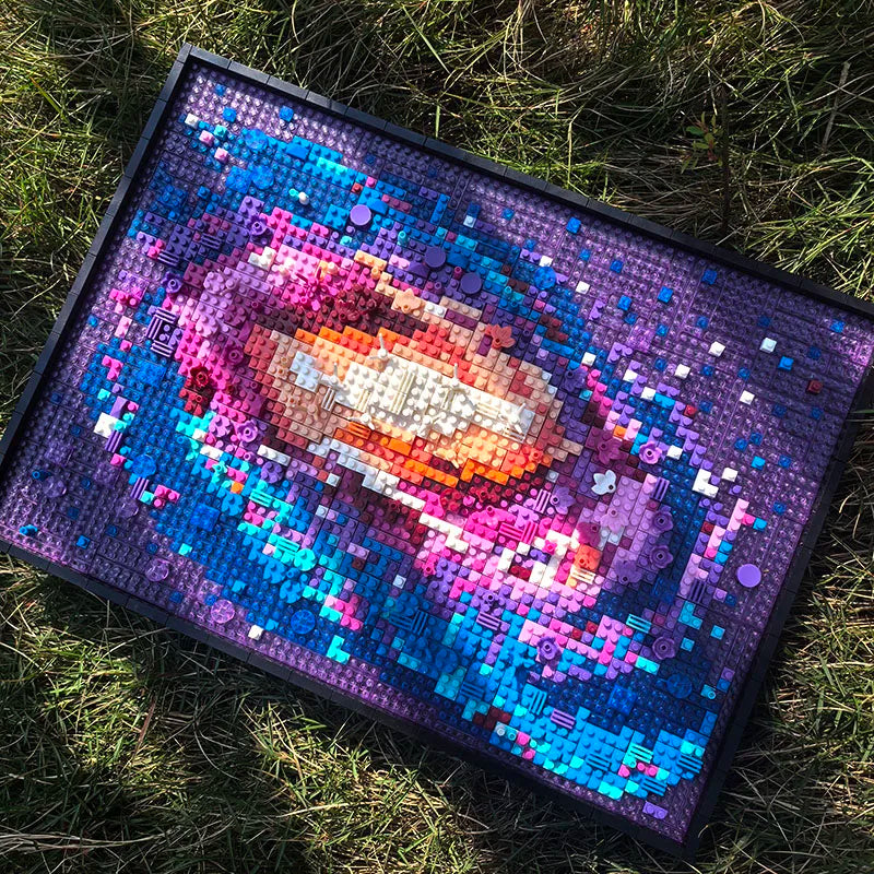 3D Milchstraßen-Galaxie | Bausteine