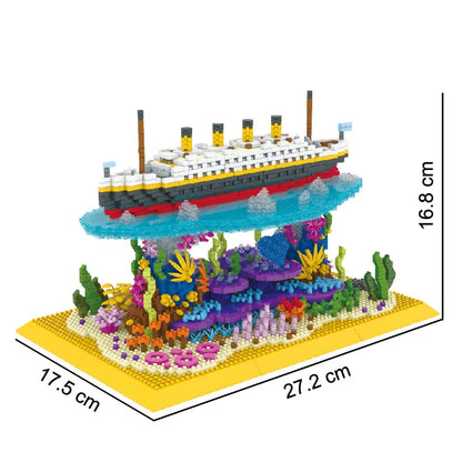 Titanic aus Pflanzen  | Bausteine