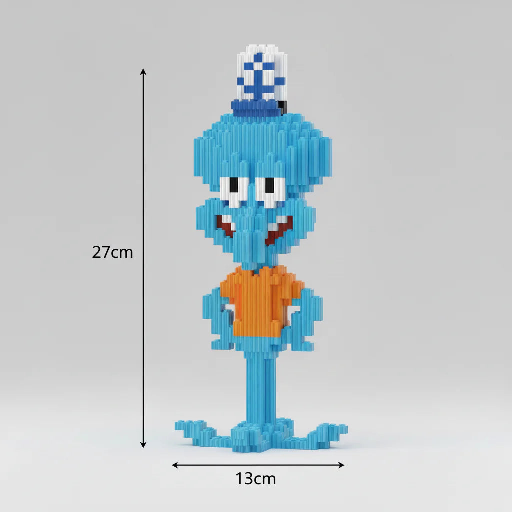 Blauer Oktopus | Bausteine
