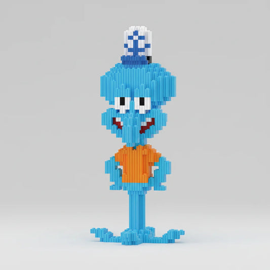 Blauer Oktopus | Bausteine