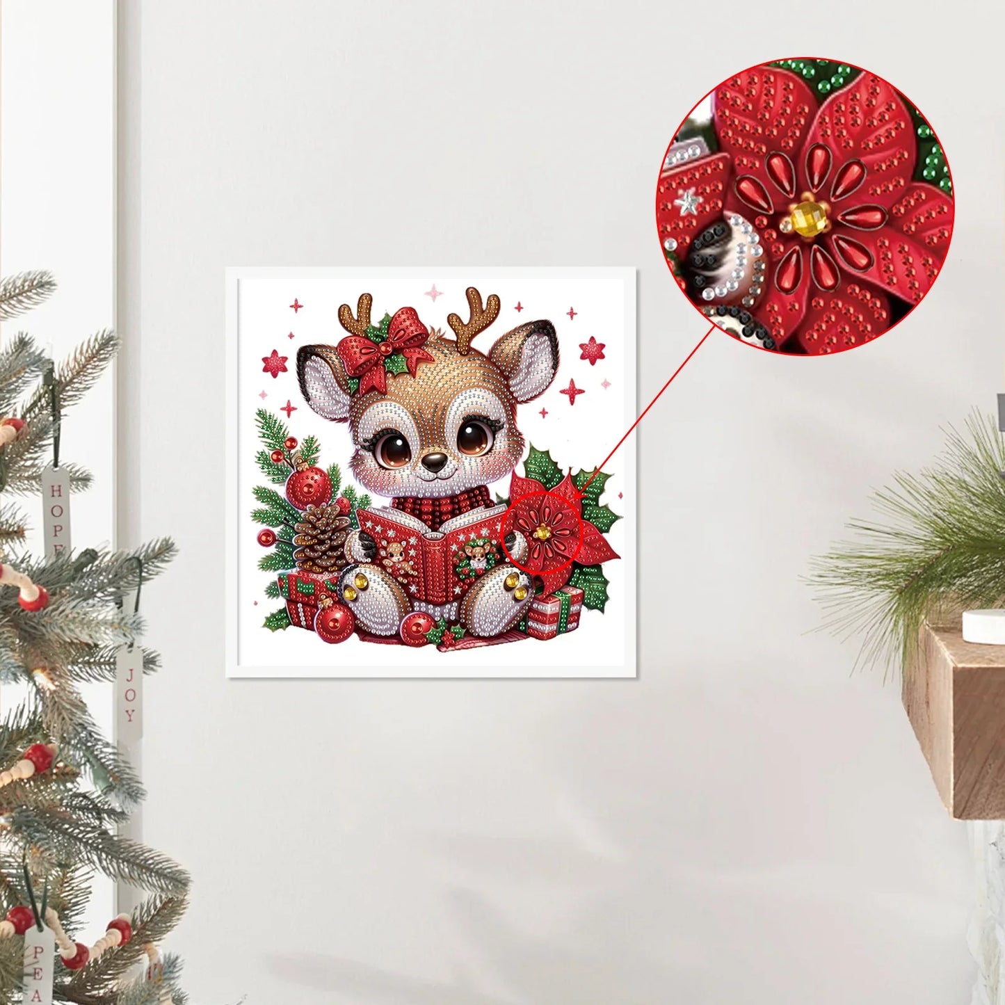 Niedliches Rentier | Diamond Painting