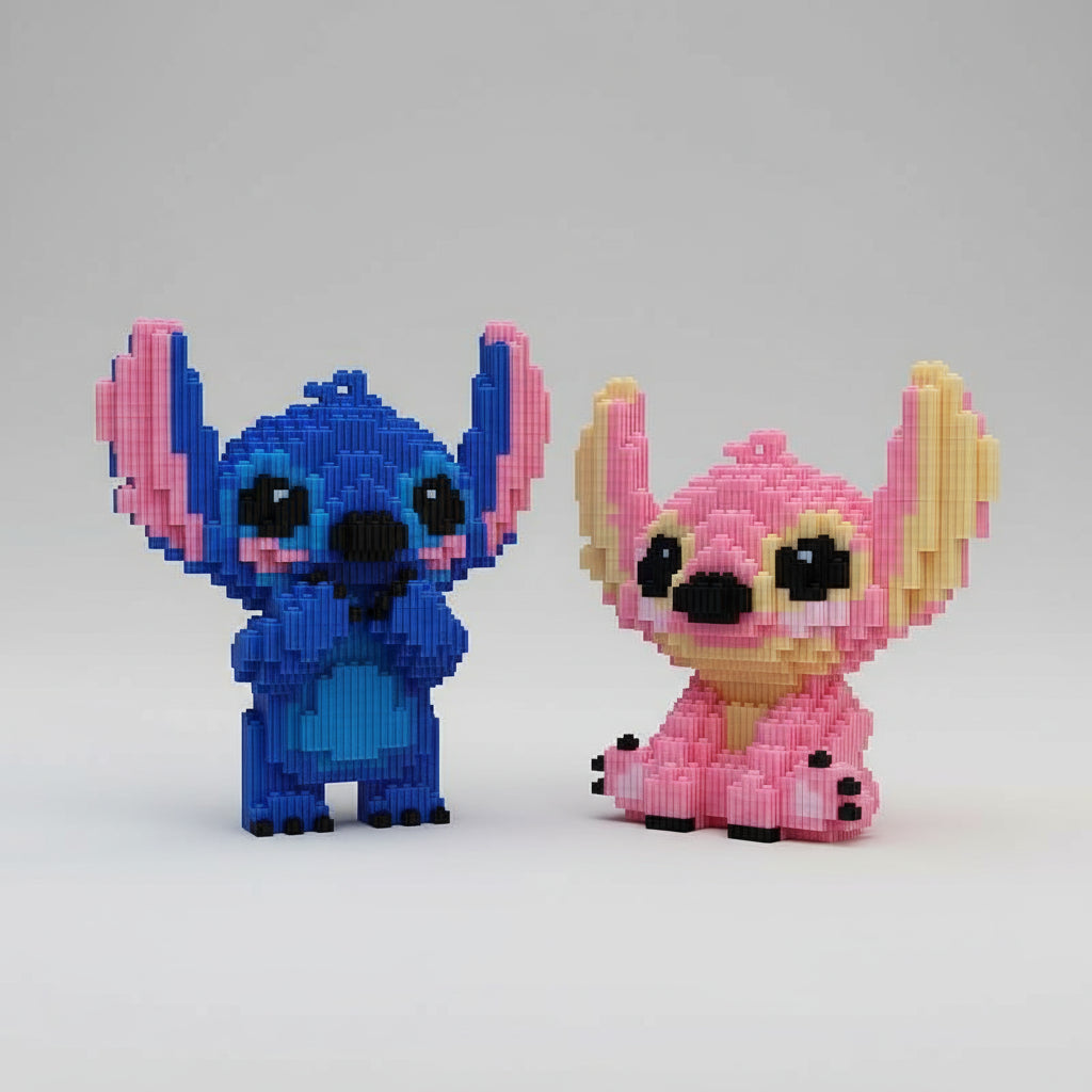 schüchternes blaues Wesen  | Bausteine