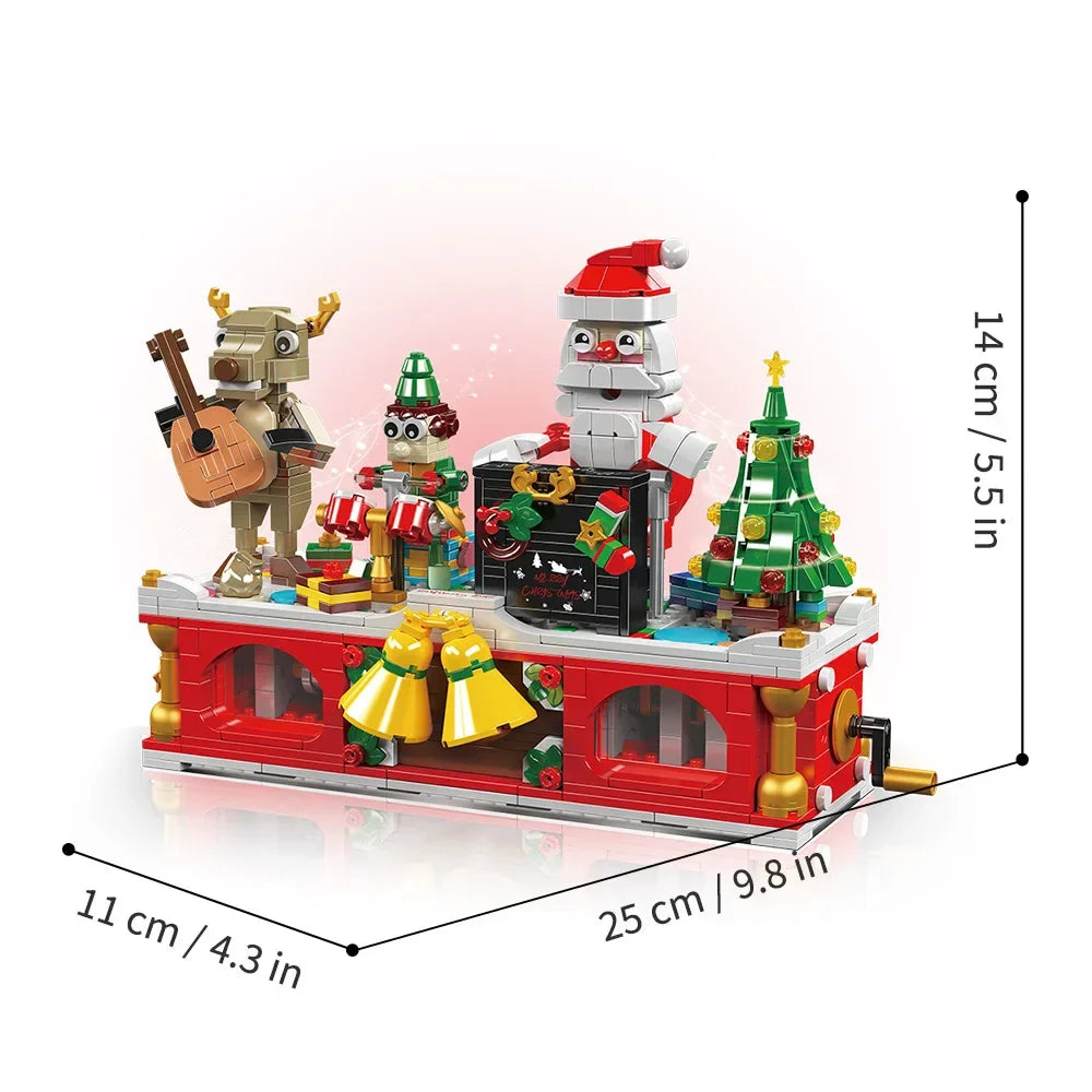 Musikalisches Weihnachtsdorf | Bausteine