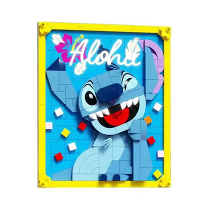 Blaues Wesen Gemälde
