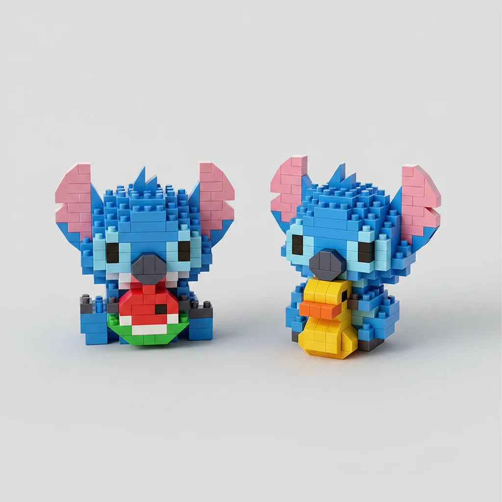 Mini blaue Wesen | Bausteine