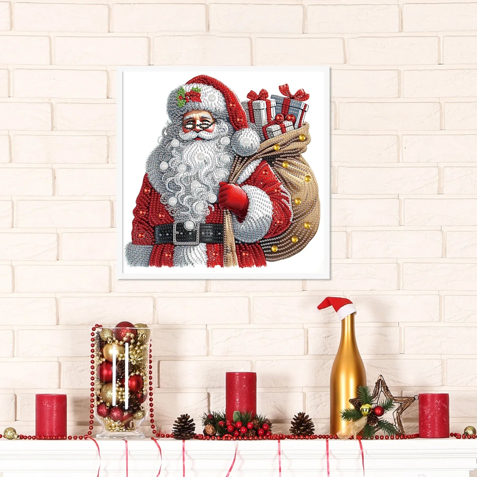 Weihnachtsmann | Diamond Painting