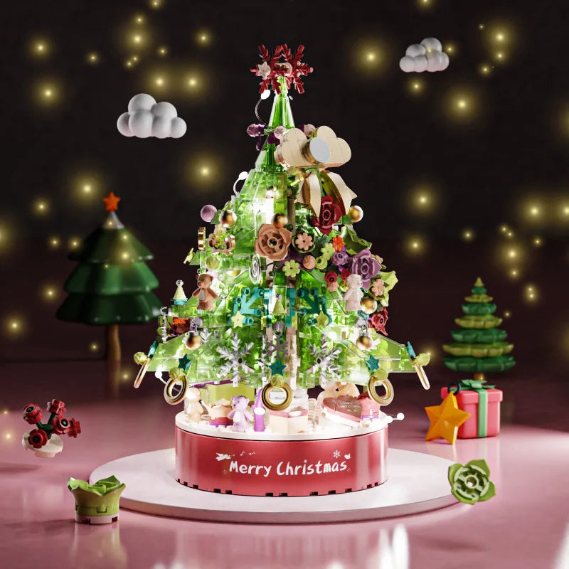 Weihnachtsbaum-Spieluhr  | Bausteine