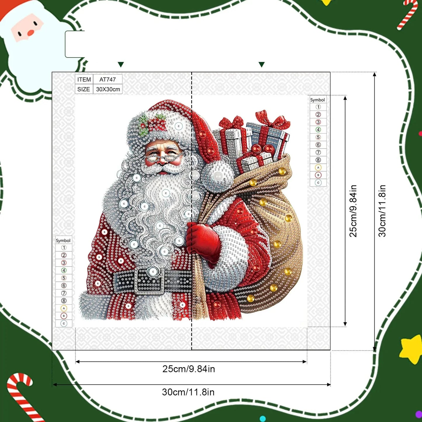 Weihnachtsmann | Diamond Painting
