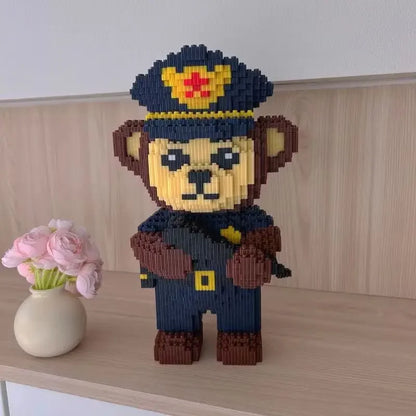 Polizei-Affen | Bausteine