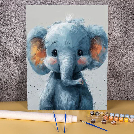 Elefant | Malen nach Zahlen