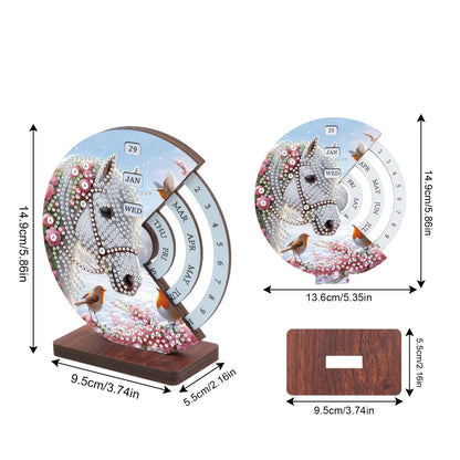 Pferd | Kalender | Diamond Painting