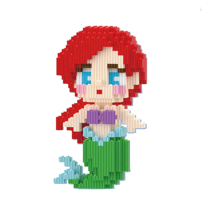 Meerjungfrau Prinzessin | Bausteine