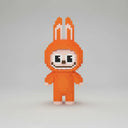 Oranger Labubu | Bausteine