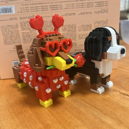 Dackel der Liebe | Bausteine