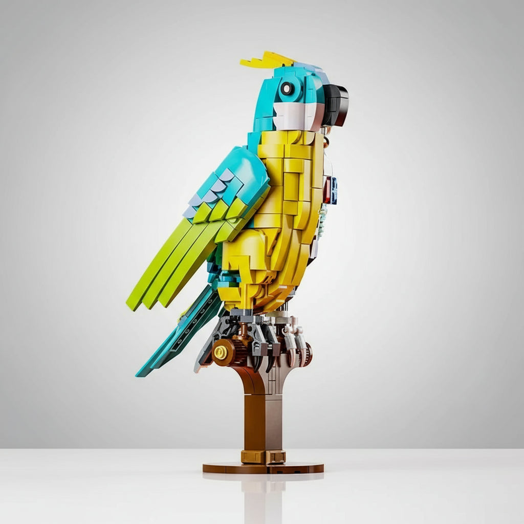 Beweglichen Papagei | Bausteine