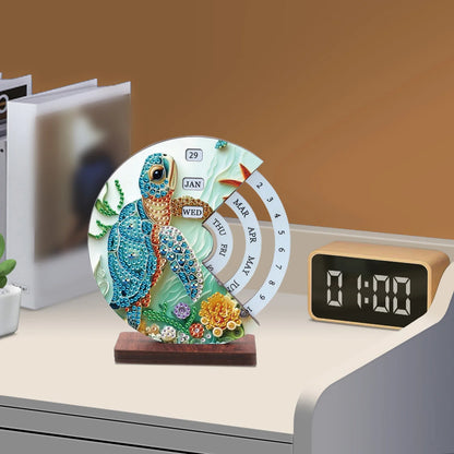 Schildkröte | Kalender | Diamond painting