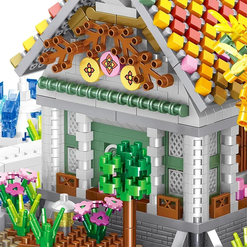 Haus auf dem Wasser | Bausteine