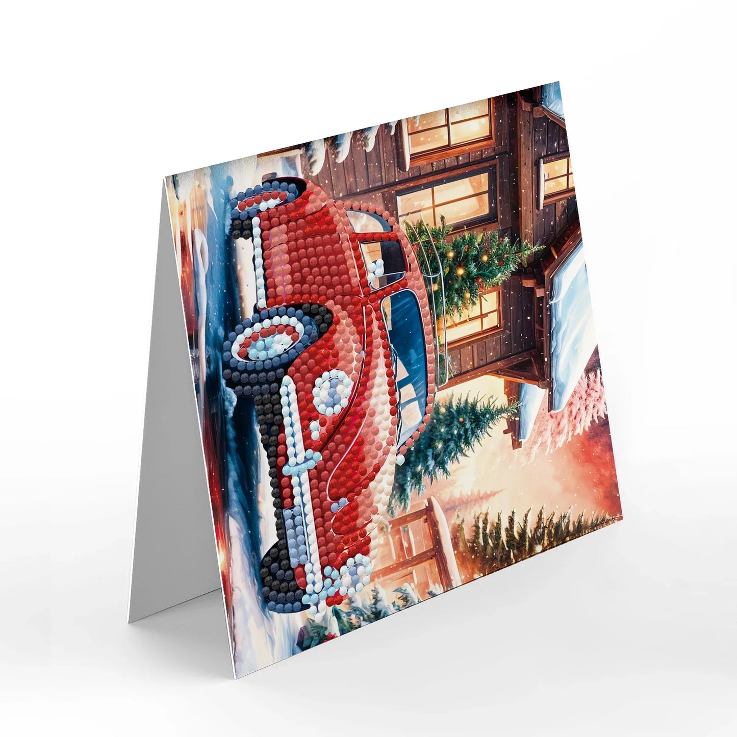 Weihnachtskarten | 12 Stück | Diamond Painting