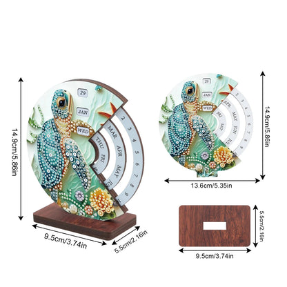 Schildkröte | Kalender | Diamond painting