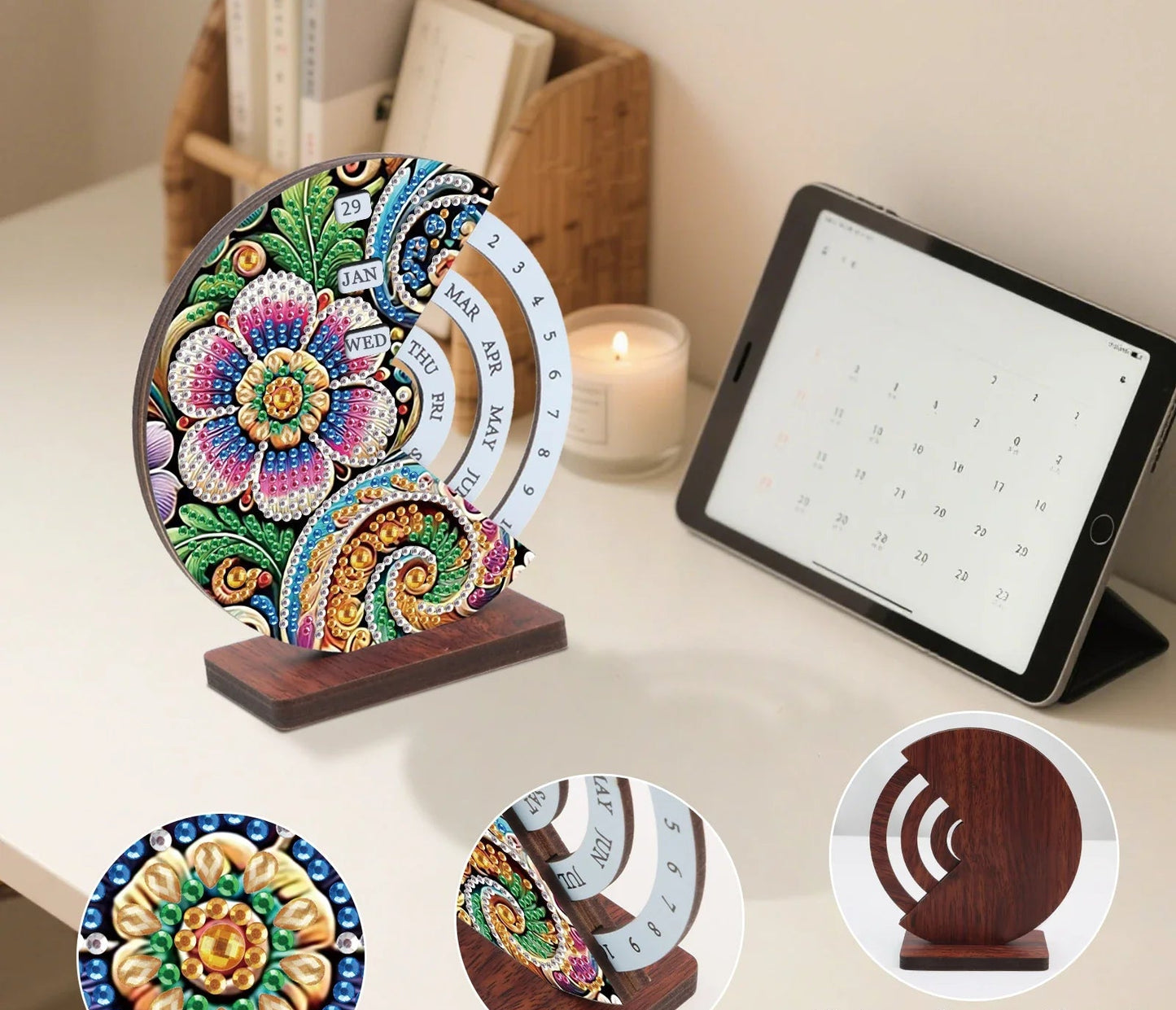 Blume | Kalender | Diamond Painting