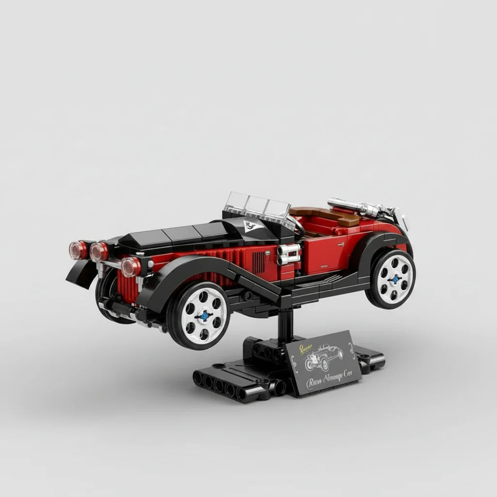 Retro Hot Rod Auto | Bausteine