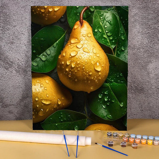 Zitrone | Malen nach Zahlen