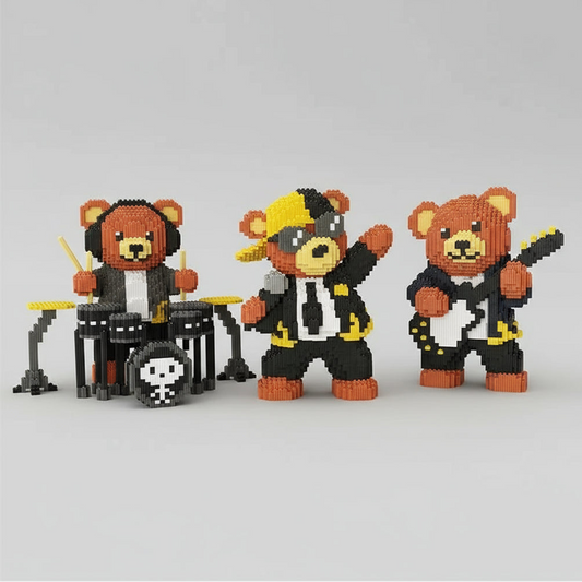 Kuschelbär-Rockstar  | Bausteine