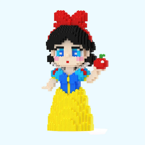 Prinzessin mit Apfel | Bausteine