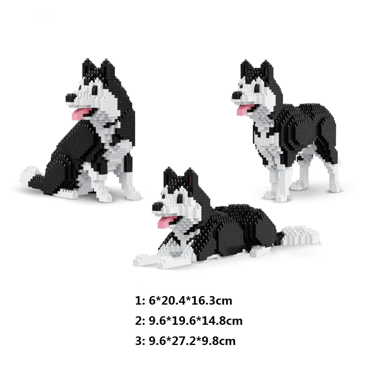 3 in 1 Husky | Bausteine