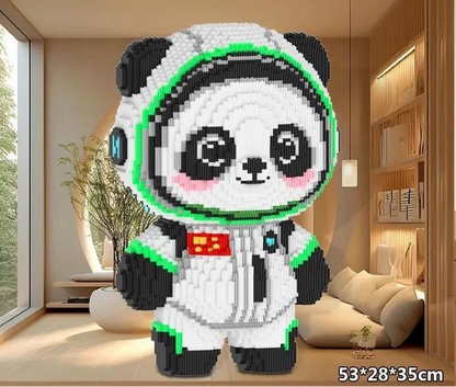 Astronauten-Panda | Bausteine