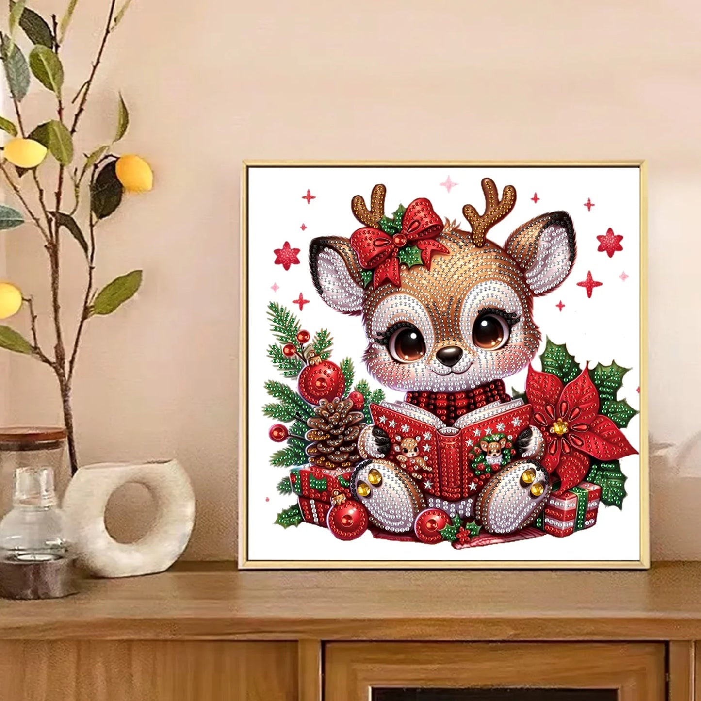 Niedliches Rentier | Diamond Painting