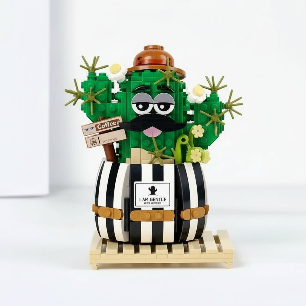 Lustiger Kaktus | Bausteine
