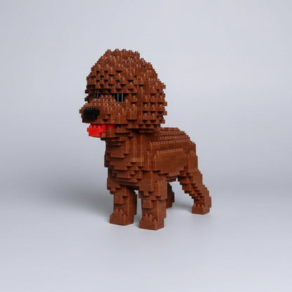 Brauner Pudel  | Bausteine