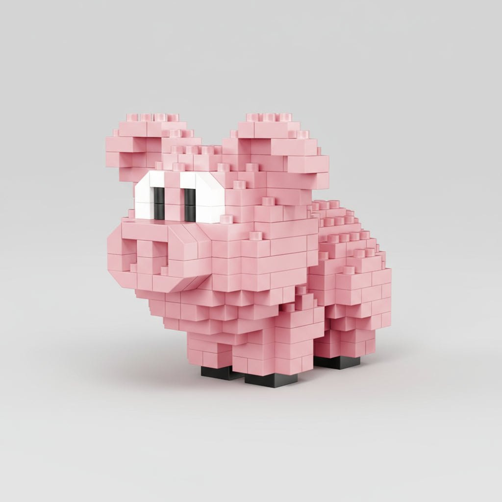Mini-Schwein | Bausteine