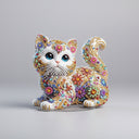 5D Niedliche Katze | Diamond Painting