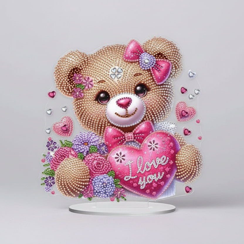 5D Liebesbär | Diamond Painting