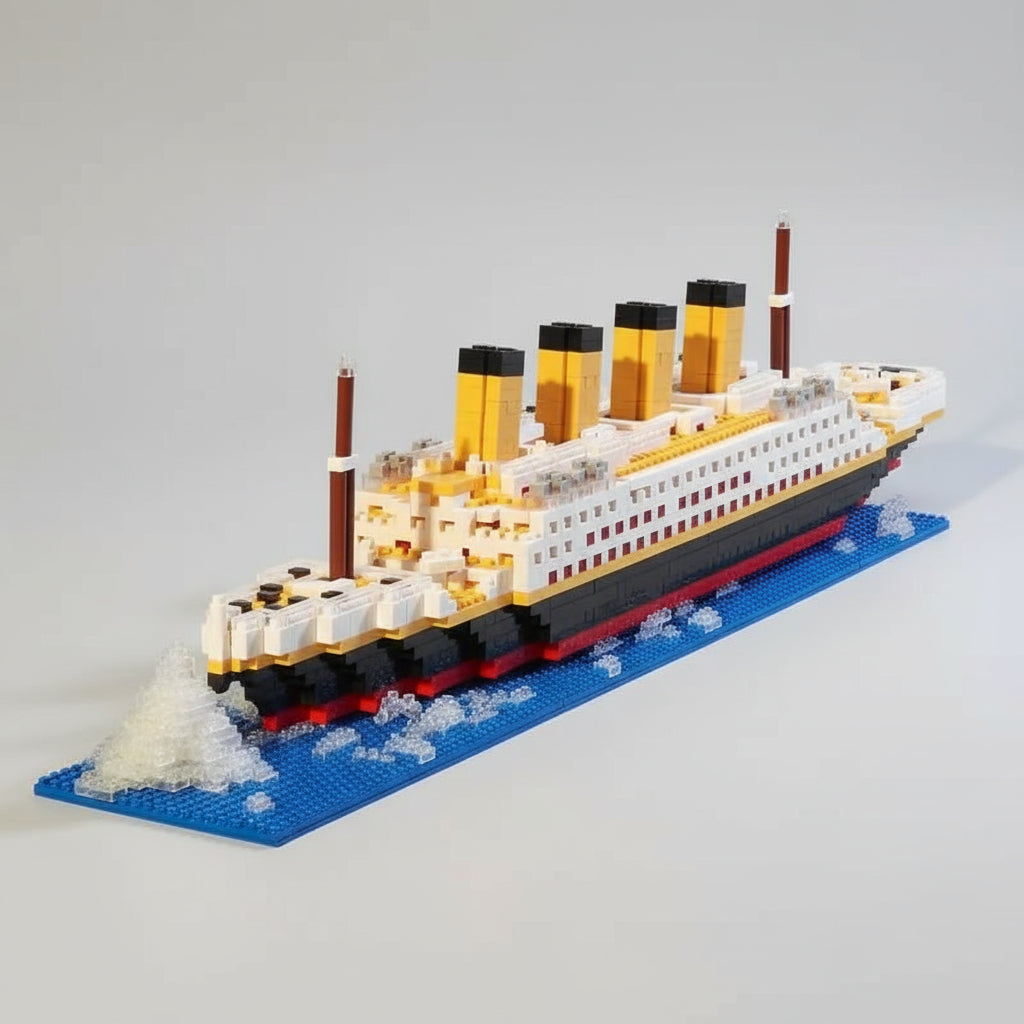 Titanic met IJsblok | Bausteine