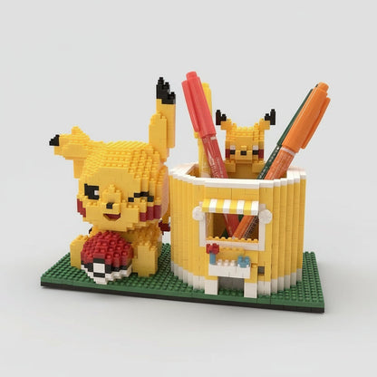 Blitzwesen mit Stiftehalter | Bausteine