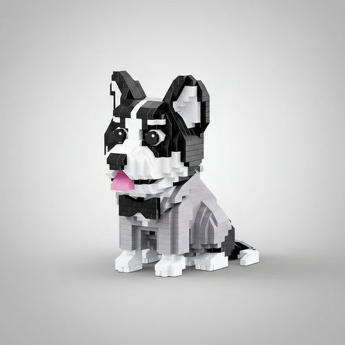 Niedlicher Husky  | Bausteine