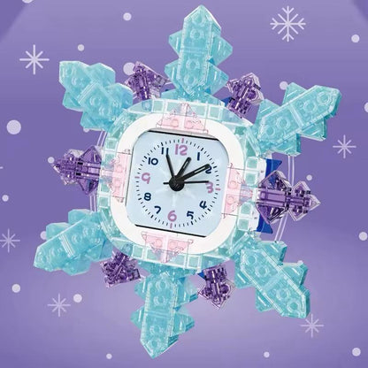 Schneeflocken-Uhr | Bausteine