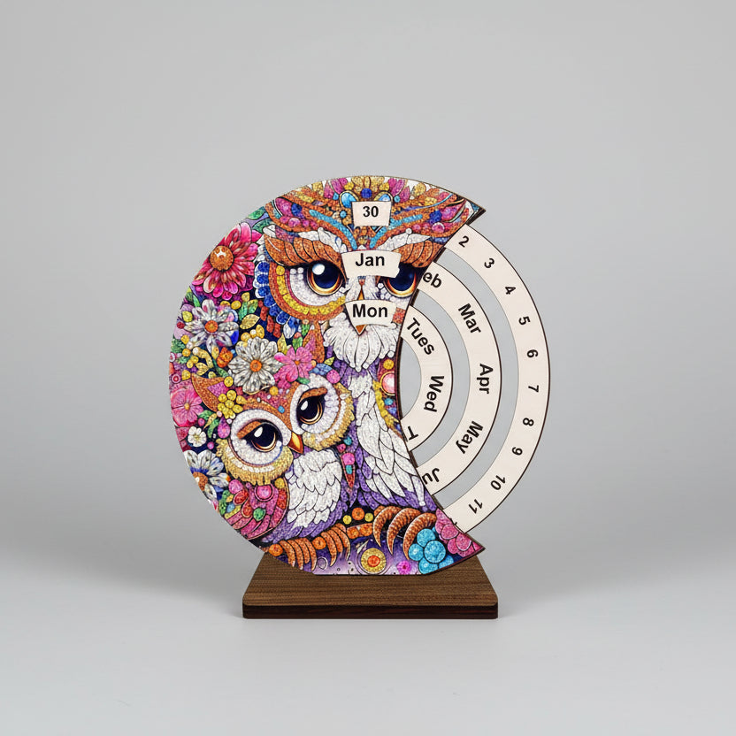 Eulen | Kalender | Diamond painting