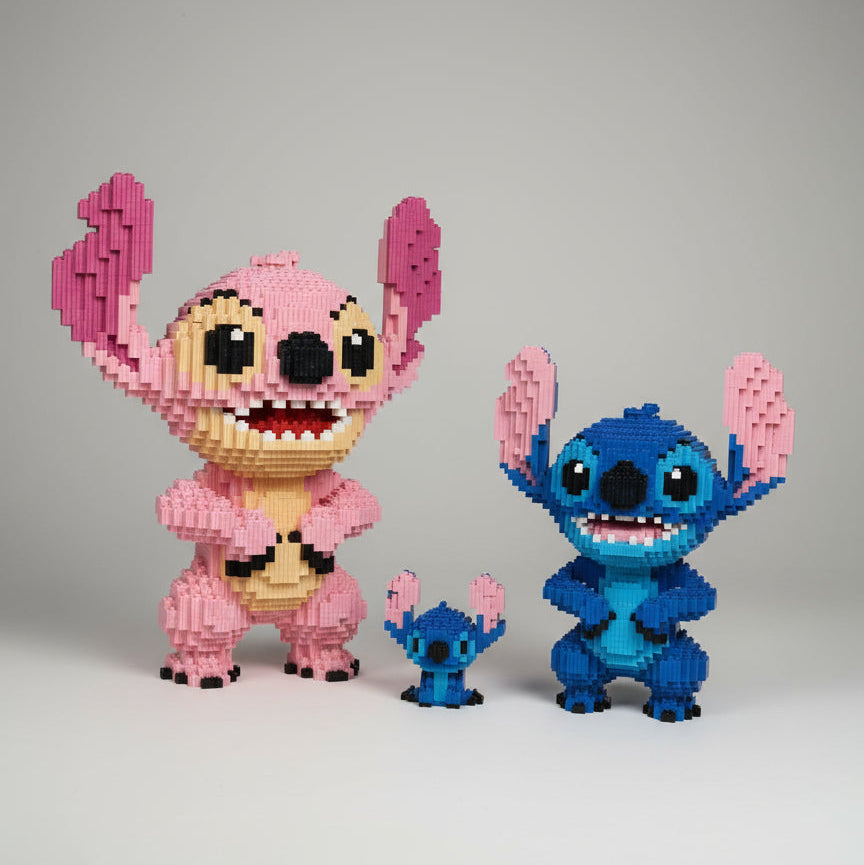 Mega-Rosa-Wesen  | Bausteine