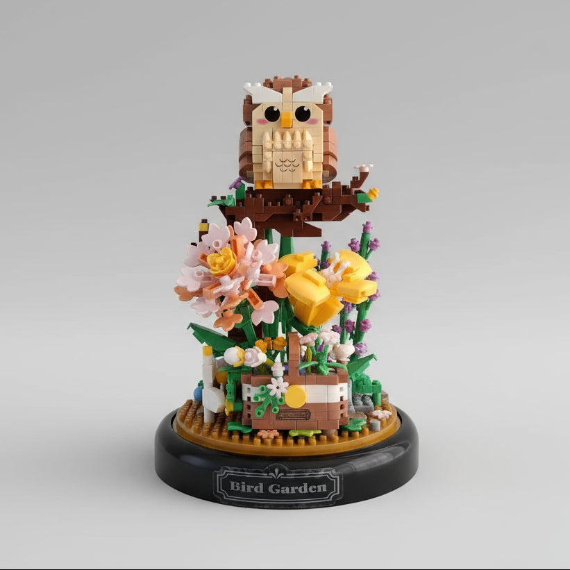 Eulen Garten  | Bausteine