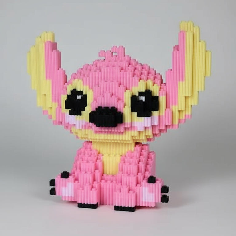 schüchternes rosa Wesen  | Bausteine