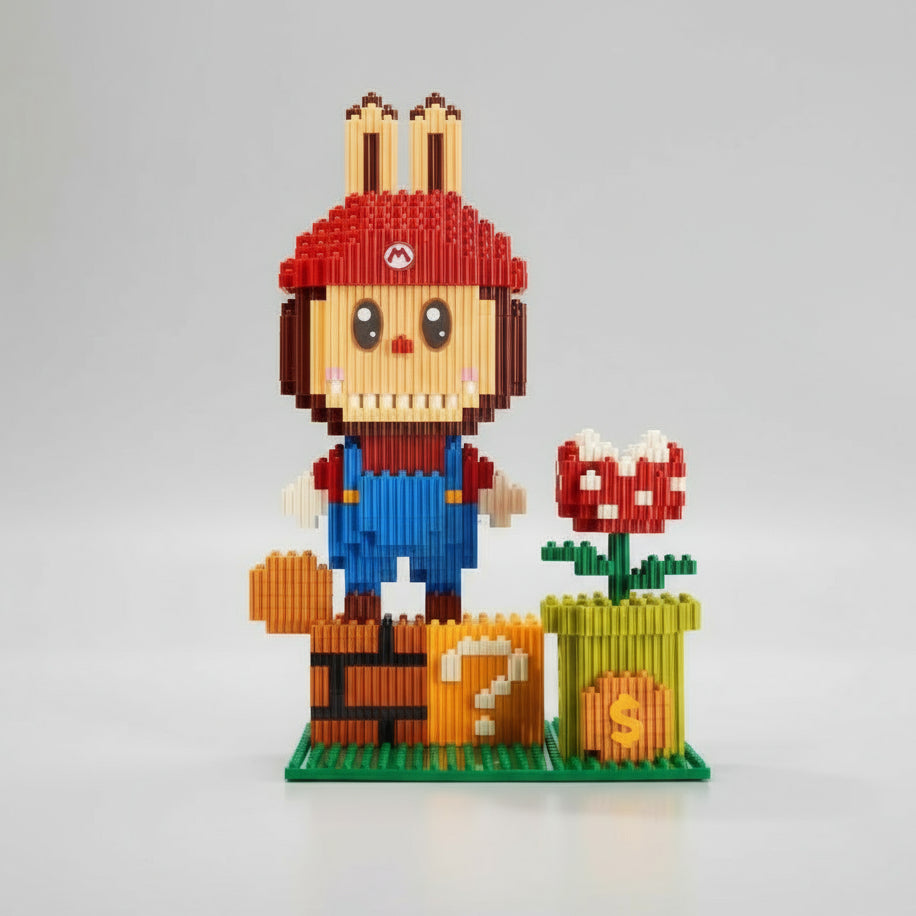 Labubu als Klempner | Bausteine