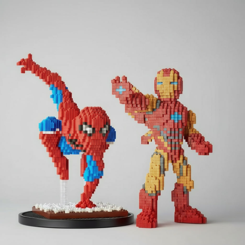Roter Superheld  | Bausteine