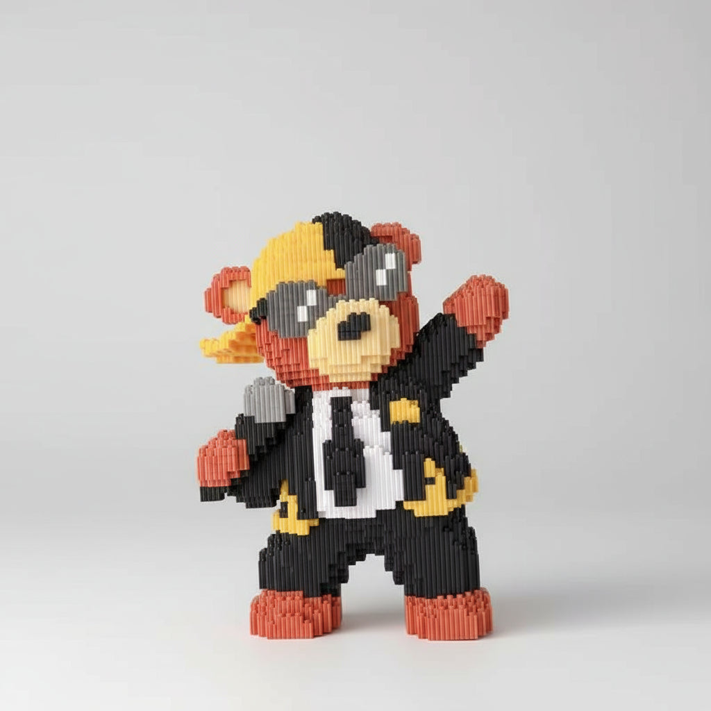 Kuschelbär-Rockstar  | Bausteine