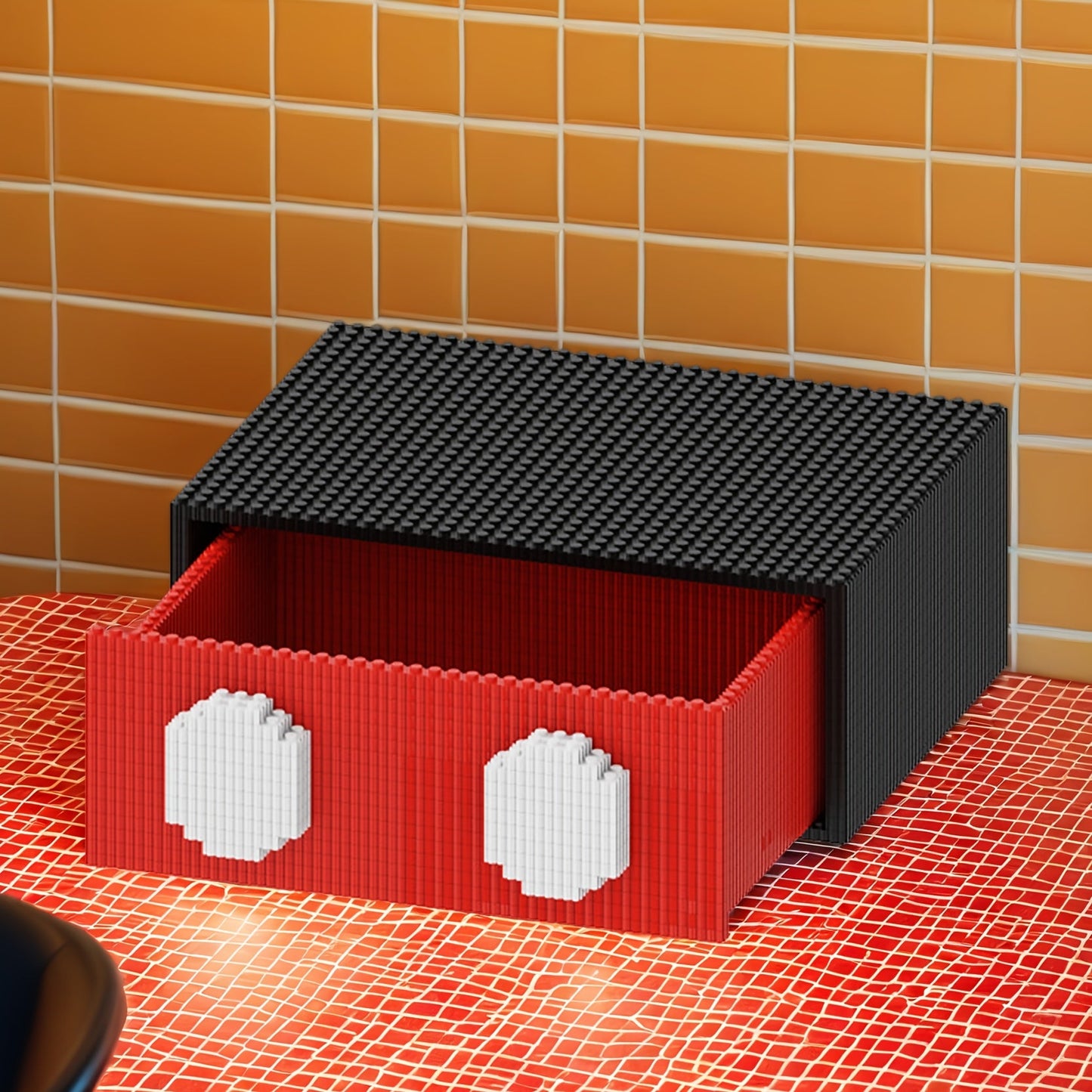 Maus mit Ladebox | Bausteine