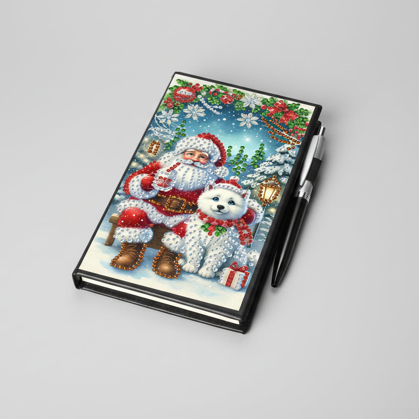 Weihnachtsmann | Notizbuch | Diamond Painting