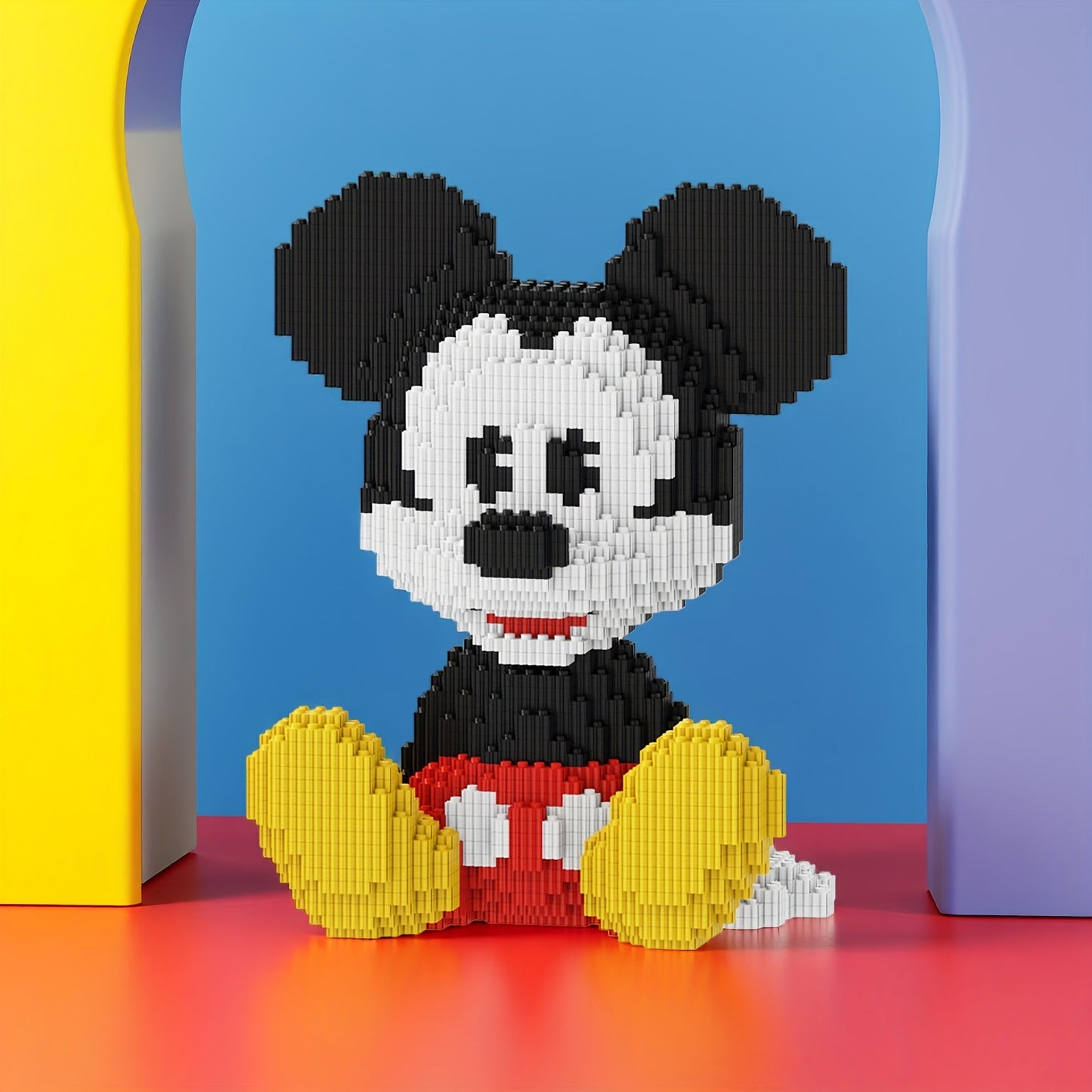 Maus mit Ladebox | Bausteine